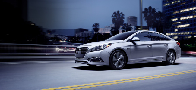 Hyundai Motor's eco-friendly car, the Sonata Hybrid (Hyundai Motor Group)