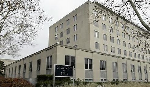 This file photo shows the U.S. Department of State in Washington. (Yonhap)