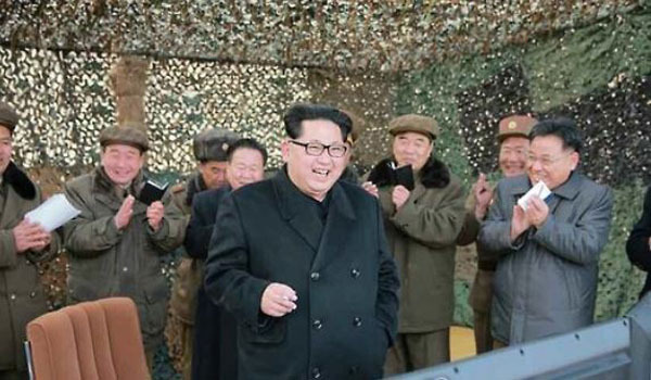 North Korea`s top leader Kim Jong-un (Yonhap)
