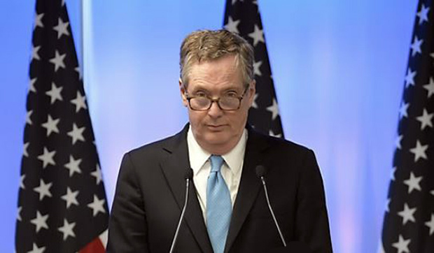 US Trade Representative Robert Lighthizer. (AFP-Yonhap)
