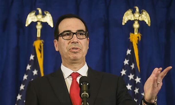 US Treasury Secretary Steven Mnuchin (Yonhap)