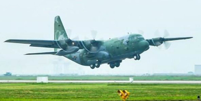 This undated file photo shows a South Korean military C-130H transport plane. (Yonhap)