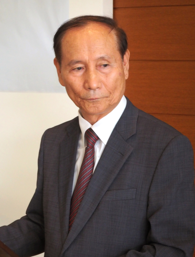 Yang Dong-yang, president of the Association of Korean Workers to Germany (Joel Lee/The Korea Herald)