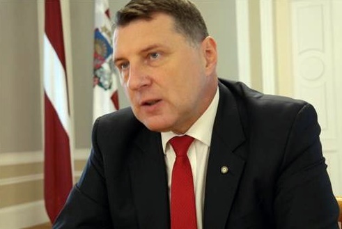 Latvian president Raimonds Vejonis (Yonhap)