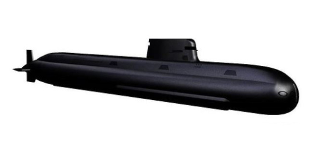 An image of South Korea`s 3,000-ton attack submarine. (Yonhap)
