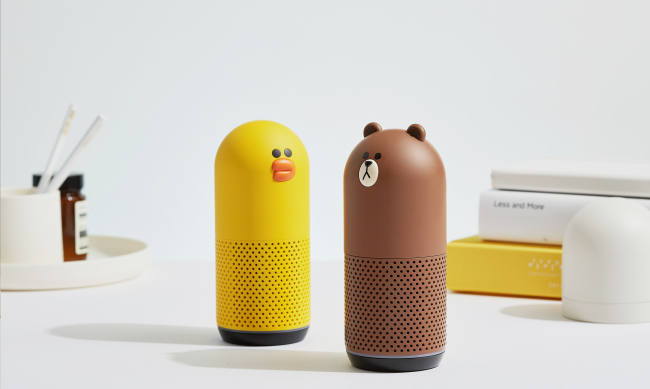 Naver unveils new AI speakers with 