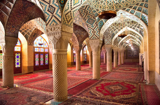 Mezquita Nasir al-Mulk in Shiraz, Iran (Iranian Embassy Seoul)