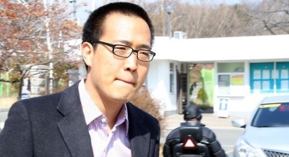 Kim Dong-seon, the youngest son of Hanwha Group Chairman Kim Seung-youn, is shown in this file photo from March 8, 2017. (Yonhap)