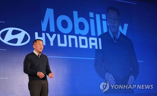 Hyundai Motor Vice Chairman Chung Eui-sun (Yonhap)