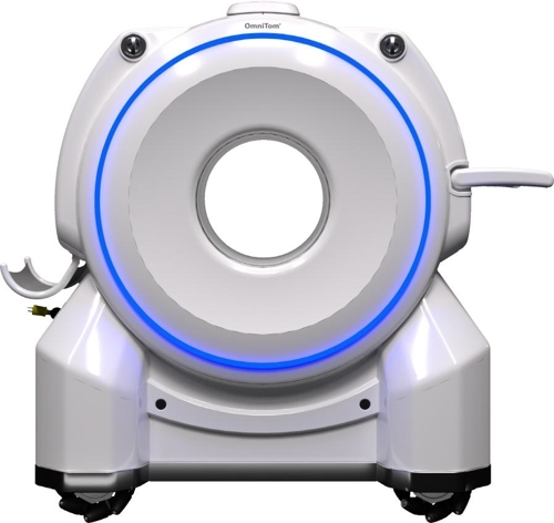 This image of Samsung Electronics Co.`s OmniTom computed tomography scanner was released by the company Nov. 27, 2017. (Yonhap)