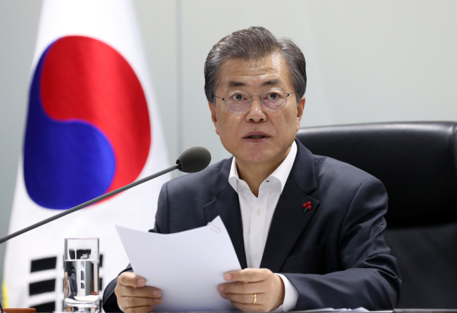 President Moon Jae-in (Yonhap)