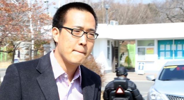 Kim Dong-seon, the youngest son of Hanwha Group Chairman Kim Seung-youn, is shown in this file photo from March 8, 2017. (Yonhap)