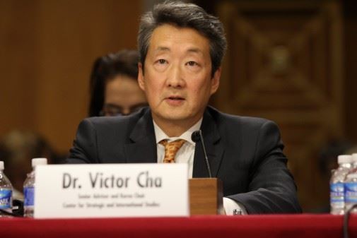 Victor Cha (A screengrab from Center for Strategic and International Studies Website)