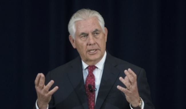 US Secretary of State Rex Tillerson (EPA-Yonhap)