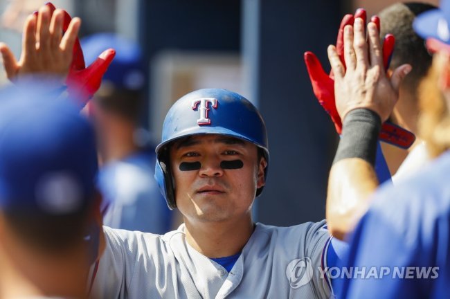 Rangers' Choo Shin-soo looks forward to facing two-way Japanese