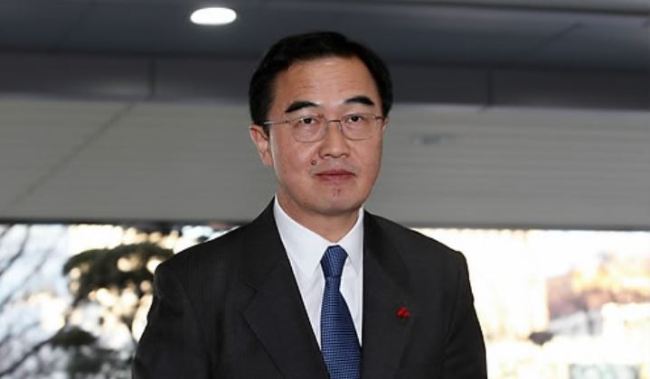 This photo, taken Jan. 5, 2017, shows Unification Minister Cho Myoung-gyon. (Yonhap)