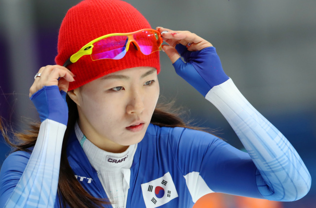 Speedskater Lee Sang-hwa (Yonhap)