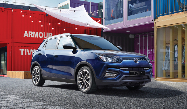 SsangYong Motor‘s Tivoli Armour edition. (SsangYong Motor)