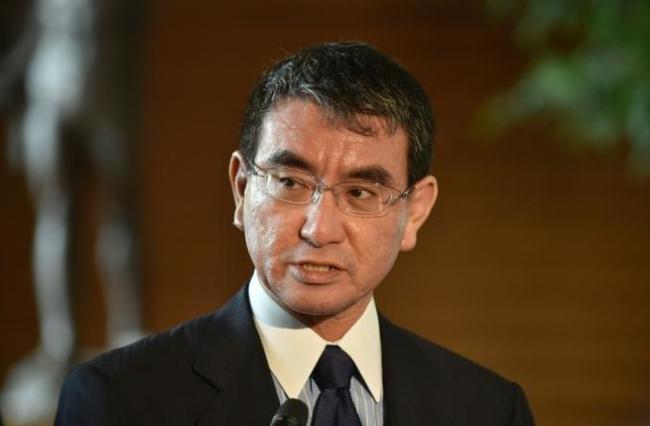 Japanese Foreign Minister Taro Kono (AFP)