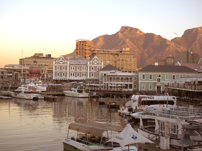 The harbor front at Cape Town (Joel Lee/The Korea Herald)