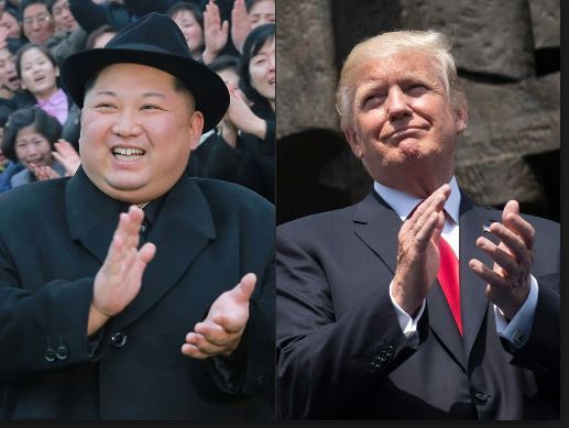 US President Donald Trump and North Korea's leader Kim Jong-un