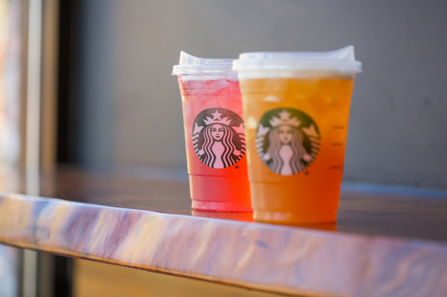 The new cold-cup lids will be introduced worldwide by 2020. (Starbucks)