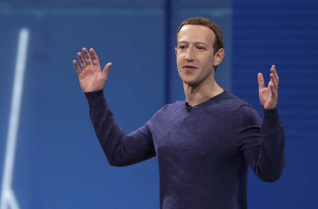 Facebook CEO Mark Zuckerberg (Yonhap)