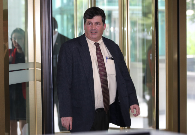 Mark Lamber, the State Department's Korea desk director and acting deputy assisant secretary, in Seoul. (Yonhap)