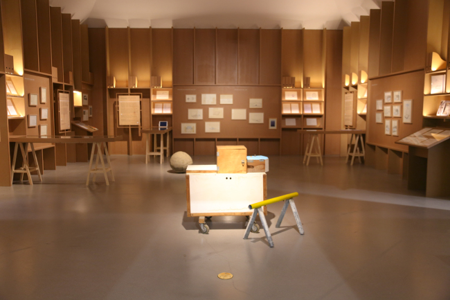 A room contains late artist Bahc Yi-so’s drawings (MMCA)