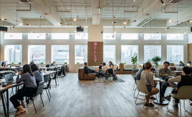 WeWork Yeouido in western Seoul