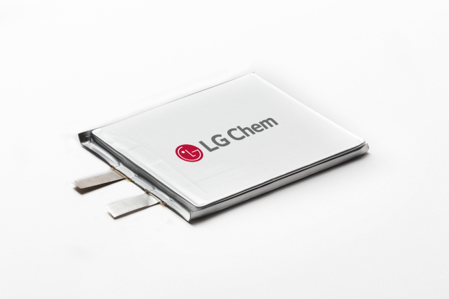 LG Chem's lithium-ion battery for laptops (LG Chem)
