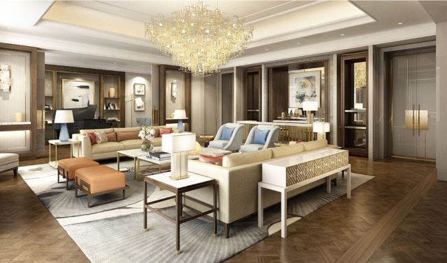 The Royal Suite in the Executive Tower (Lotte Hotels and Resorts)