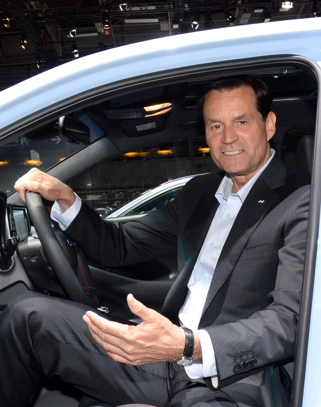 Thomas Schemera, executive vice president of Hyundai’s high-performance vehicle and motorsport division