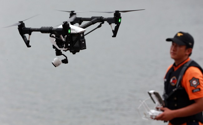 Firefighter drones to be available from Thursday