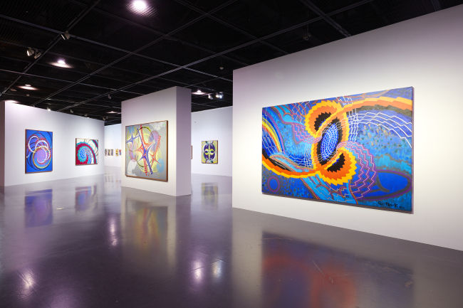 An installation view of the Seoul Museum of Art’s exhibition “Han Mook For Another Poetry-Order“ (SeMA)