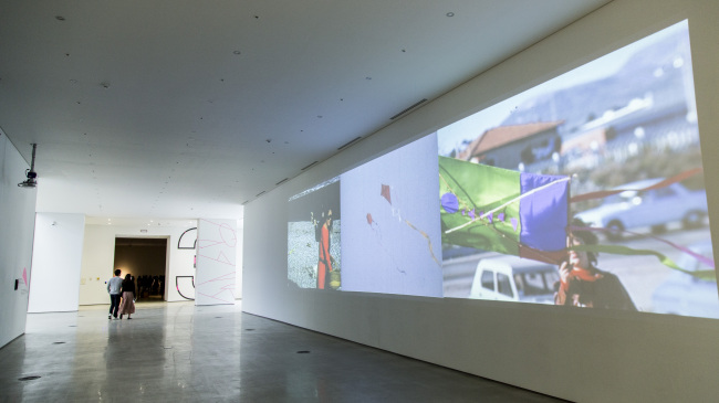 An installation view of Korean artist Kim Soun-gui’s exhibit (MMCA)