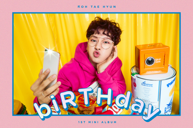 Teaser image for Roh Tae-hyun’s solo debut EP (Star Crew Entertainment)