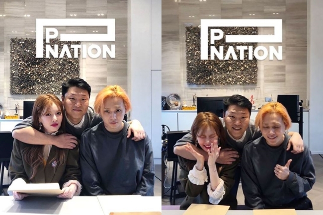 Psy’s official Instagram (Instagram @42psy42)