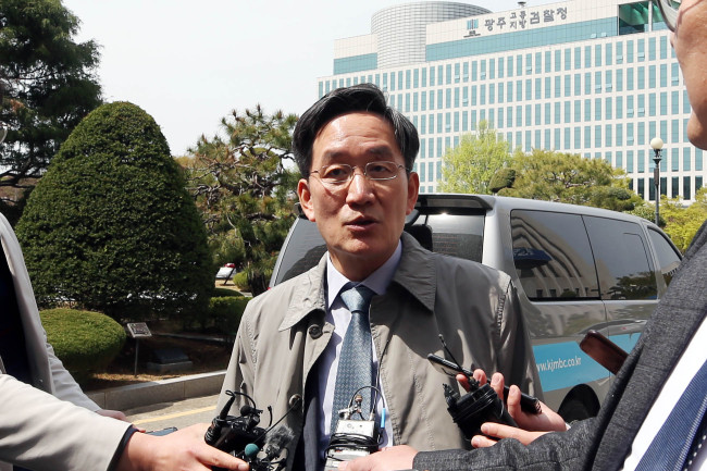 Chun’s lawyer Chung Joo-kyo (Yonhap)
