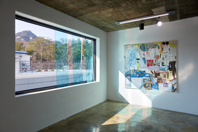 An installation view of painter Park Kyung-ryul’s 