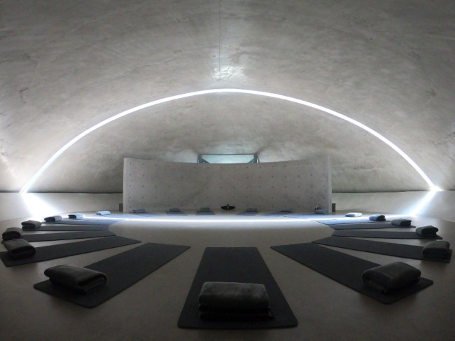 The new meditation hall at Museum San (Museum San)