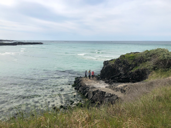 Hamdeok Beach, Jeju Island (Lim Jeong-yeo/The Korea Herald)