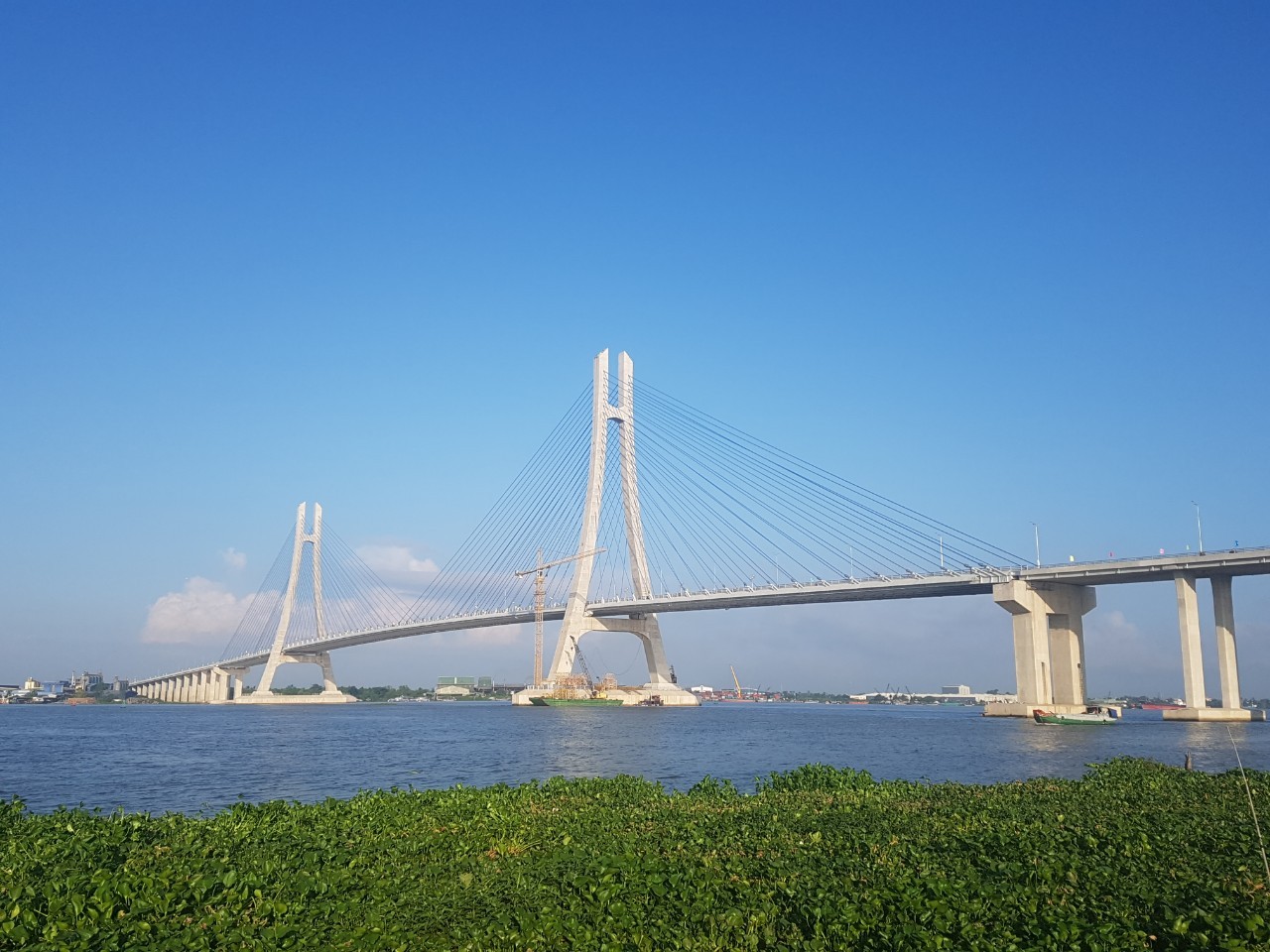 A view of the Vam Cong Bridge. (GS E&C)