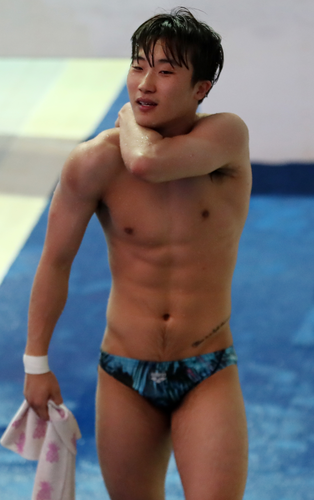 South Korea diver Woo Ha-ram (Yonhap)