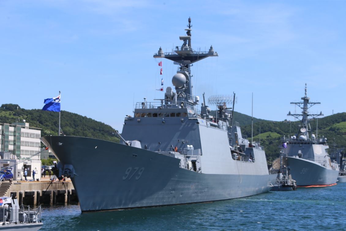 The 4,400-ton destroyer Kang Gam Chan (Yonhap)