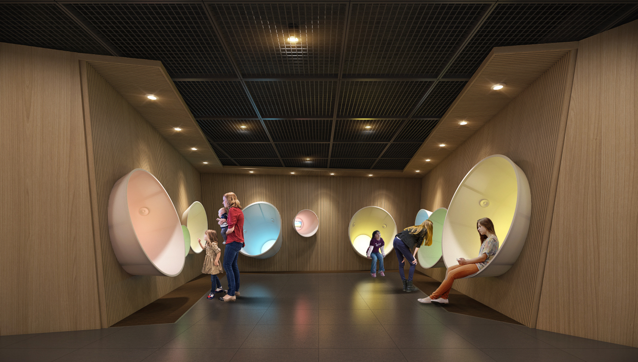 Gugak Museum features interactive installations for children to listen to authentic sounds of nature. (National Gugak Center)