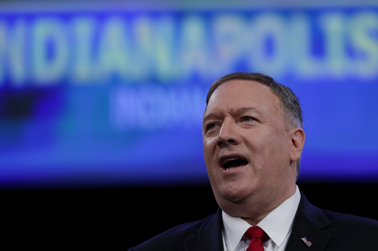 Secretary of State Mike Pompeo (AP-Yonhap)