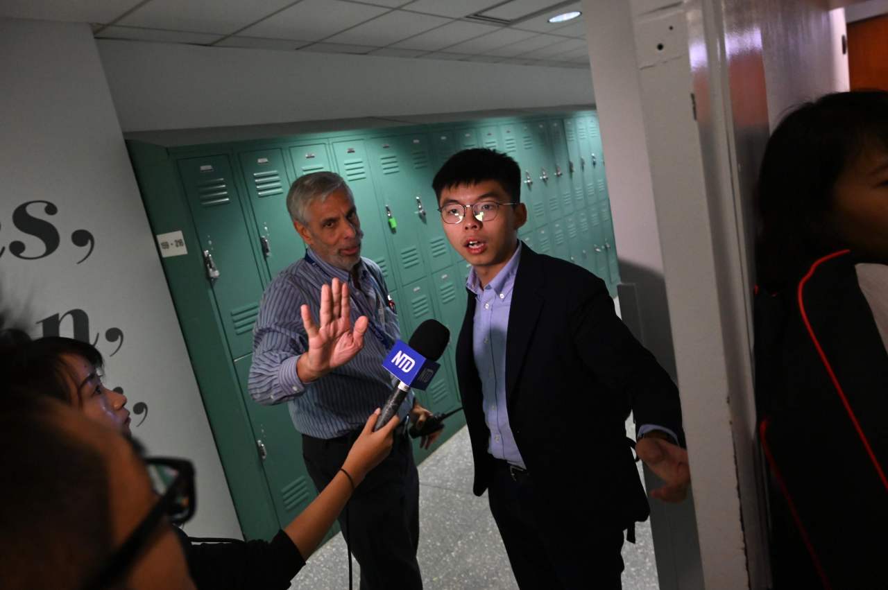 Hong Kong activist Joshua Wong (AFP-Yonhap)