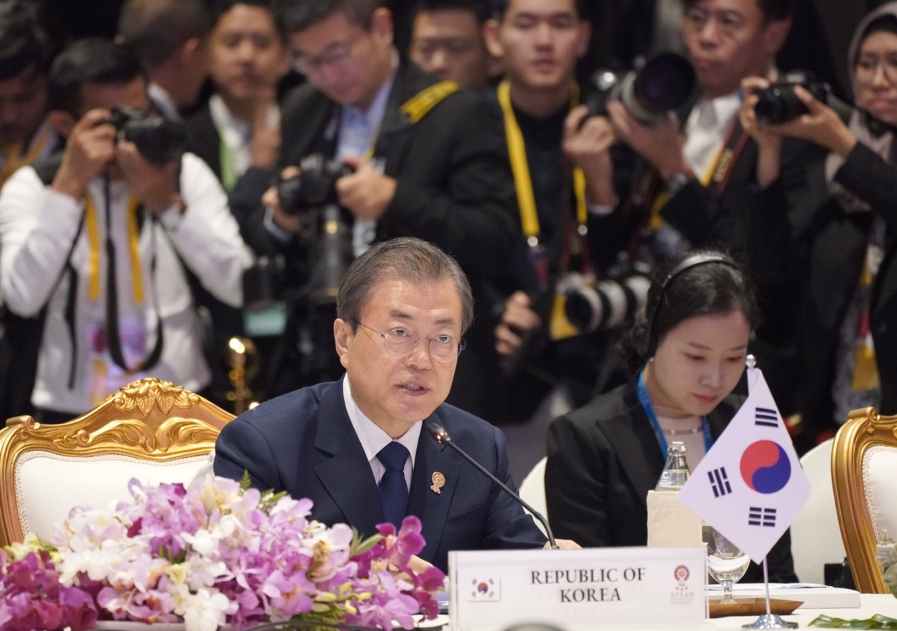 South Korean President Moon Jae-in (Yonhap)