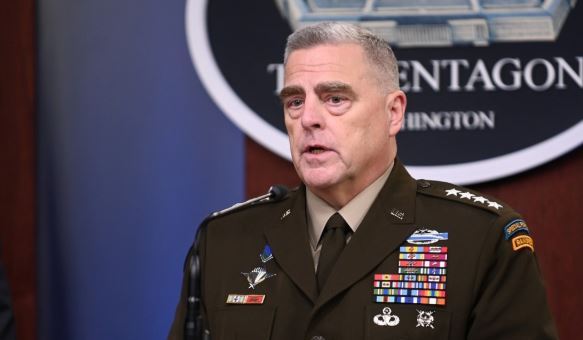 US Joint Chiefs of Staff Chairman Gen. Mark Milley (Reuters-Yonhap)